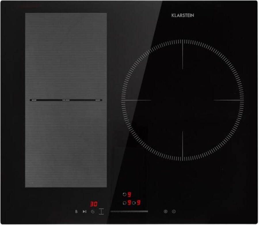 Klarstein Delicatessa 3 Flex inductiekookplaat 3 zones 6600W flexzone zwart