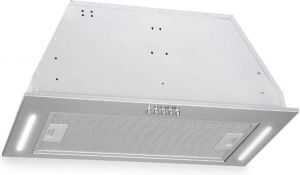 Klarstein Down Under afzuigkap inbouw 60cm afvoer: 590 m³ h led rvs