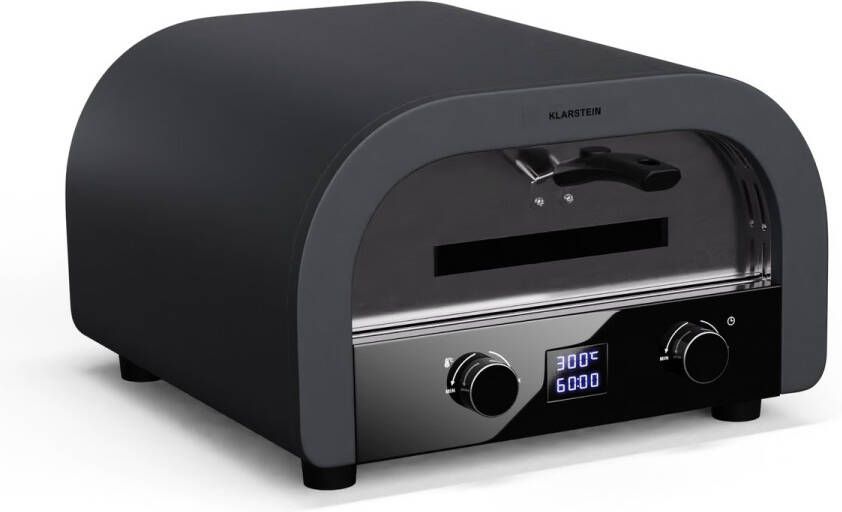 Klarstein FornoVetro pizzaoven voor binnen en buiten 2200W 550° digitaal display cool touch