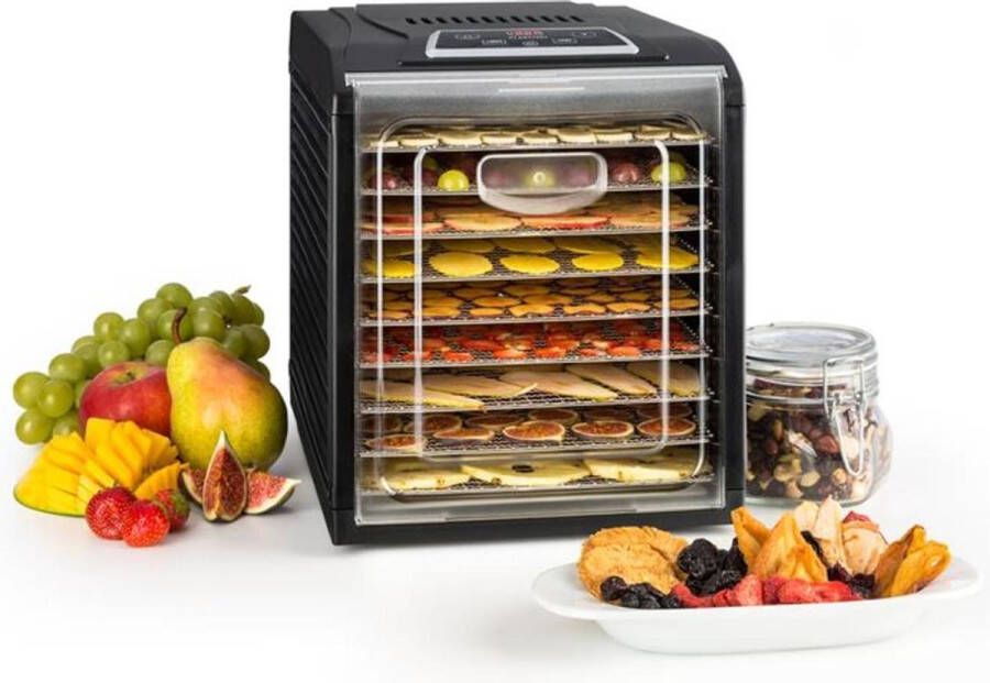 Klarstein Fruit Jerky Plus 6 voedseldroger timer 6 roosters 420-500 W 35-70 °C display - Foto 3