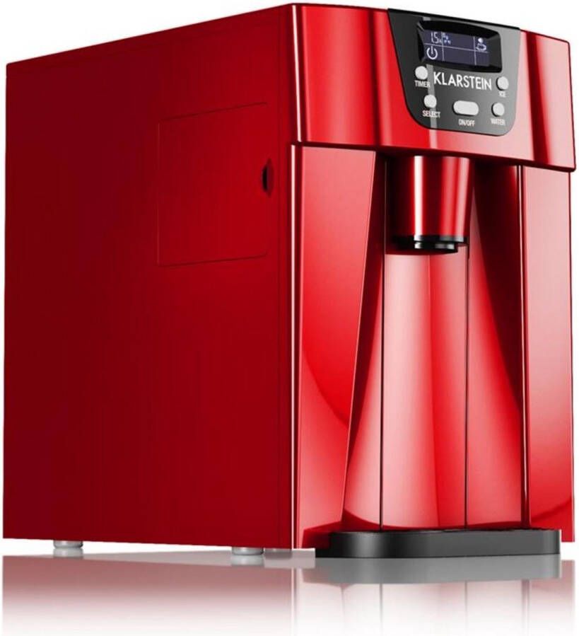 Klarstein Ice Volcano 2G ijsblokjesmachine LED 12kg per 24h 2 liter watertank Krachtige geluidsarme compressor - Foto 3