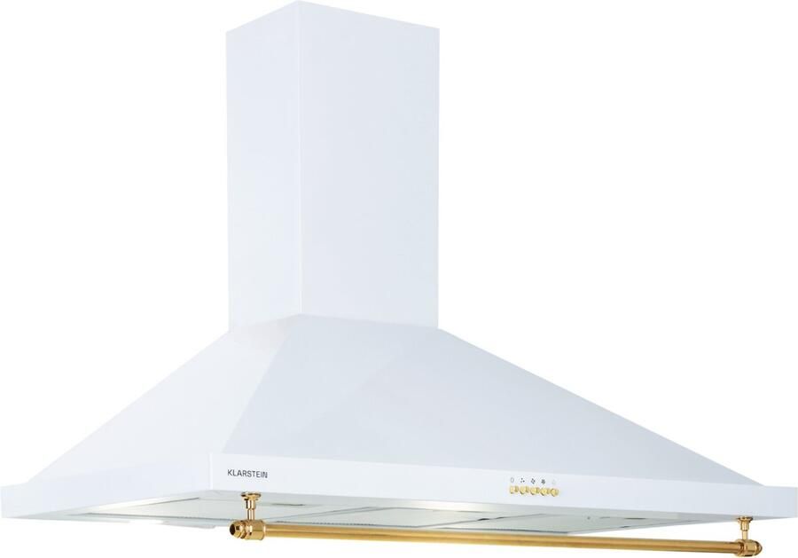 Klarstein Dunstabzugshaube 90cm Abluft Dunstabzugshaube met RGB LEDs Leistungsstarke Abzugshaube Leise 591 5 m³ h Luftstrom Wandhaube met Aluminium Fettfilter & 3 Leistungsstufen Dunstabzug 90 cm – geschikt voor thuisfitness en sportschoolgebrui
