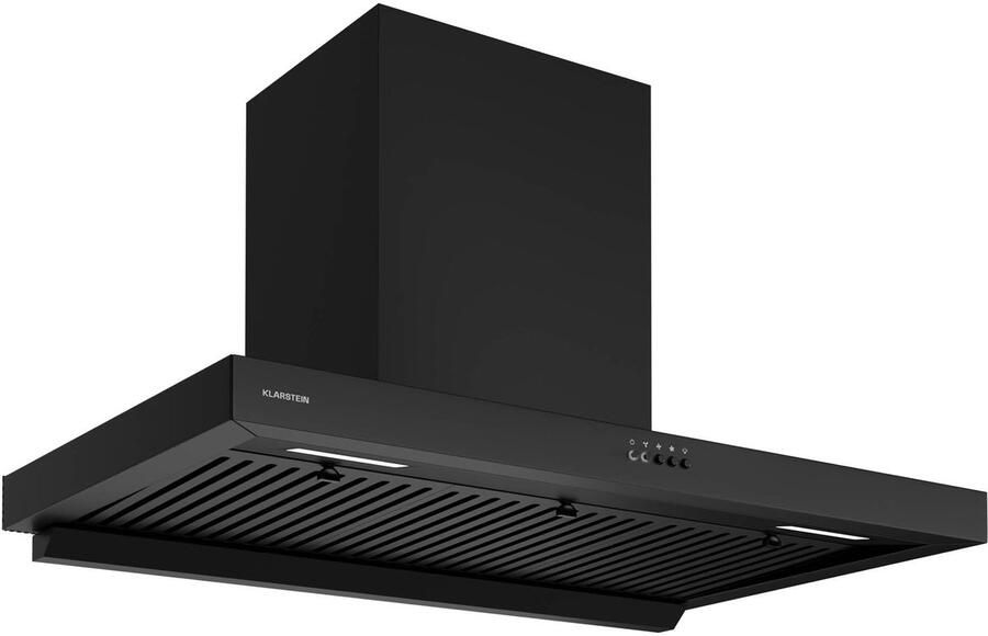 Klarstein Afzuigkap AeroClean 603 m³ h Zwart 721 m³ u 50 cm 120W voor Keuken Afzuiging Verstelbaar In Hoogte Verstelbaar Dampkap Wasemkap Kookplaatafzuiging