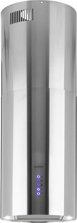 Klarstein Dunstabzug Insel Dunstabzug Freihängend Abluft Umluft Dunstabzug zur Deckenmontage Dunstabzugshaube met 3 Stufen Timer 650m³ h Luftstrom & Aktivkohle Filter Inselhaube voor die Decke – geschikt voor thuisfitness en sportschoolgebruik - Foto 2