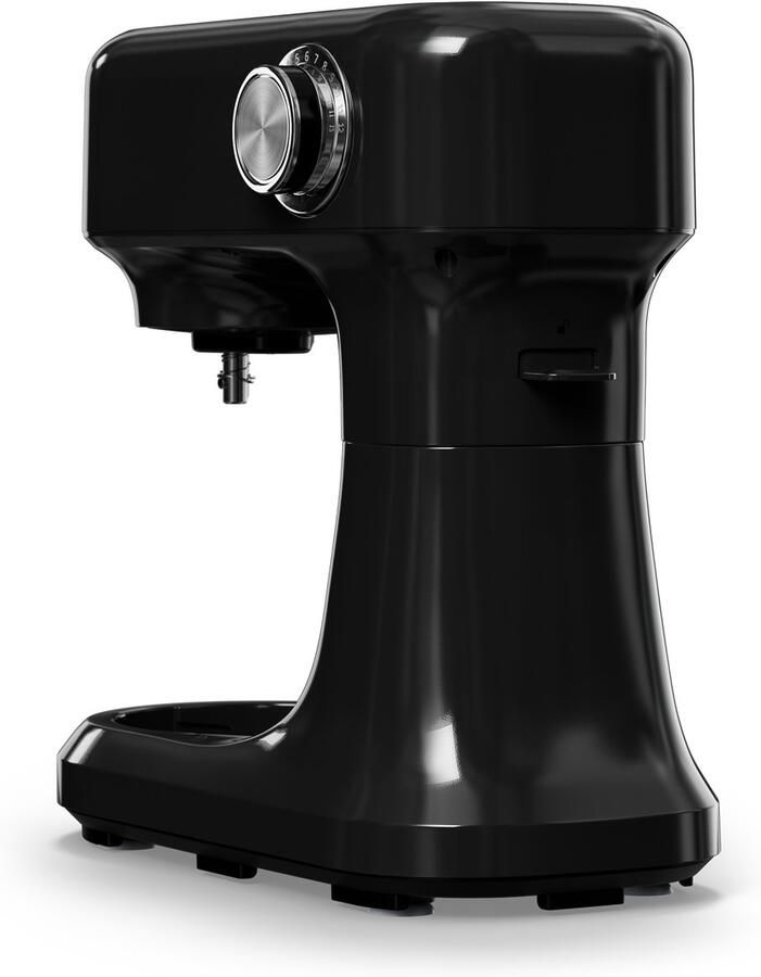 Klarstein Bella Evo 1500W keukenrobot – 5L roestvrijstalen kom 12 snelheden planetaire mixfunctie pulsefunctie deeghaak klopper en garde keukenrobot voor bakken zwart - Foto 6