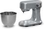Klarstein Bella Evo 1500W keukenrobot – 5L roestvrijstalen kom 12 snelheden planetaire mixfunctie pulsefunctie deeghaak klopper & garde keukenrobot voor bakken zilver - Thumbnail 2