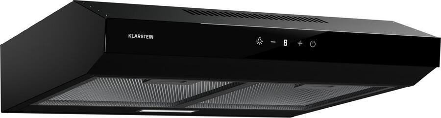 Klarstein Dunstabzugshaube 60cm Abluft Dunstabzugshaube Dunstabzug met Filter Spülmaschinenfest LEDs & Touch Bedienfeld Leise Abzugshaube met 175 m³ h Luftstrom Effizienter Edelstahl Dunstabzug – geschikt voor thuisfitness en sportschoolgebruik