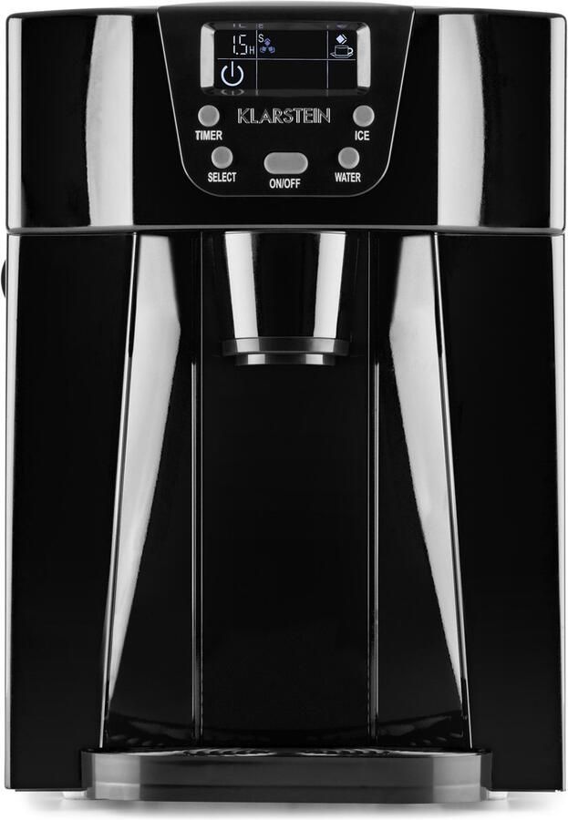 Klarstein Ice Volcano 2G ijsblokjesmachine Voor het maken van ijsblokjes 12 kg per dag Met ledverlichting 2 liter inhoud 6-10 min