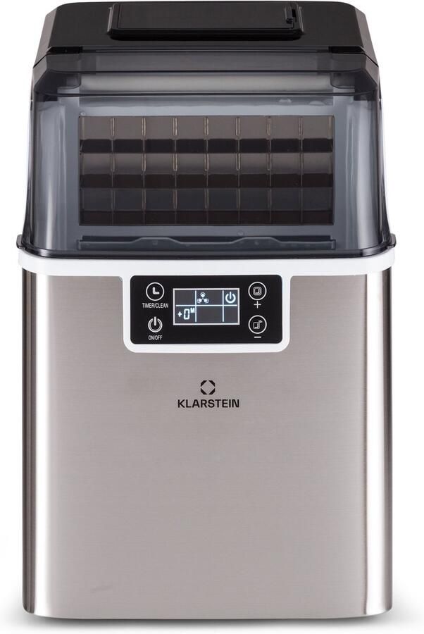 Klarstein IJsblokjesmachine Chios 20 kg 24 h auto-clean 3 2 liter watertank IJsmachine voor Bar voor Thuis Snel voor Keuken LCD Display Compact Ice Maker Ice Cube Maker IJsmaker IJsblokjesmaker Eismaschine - Foto 3