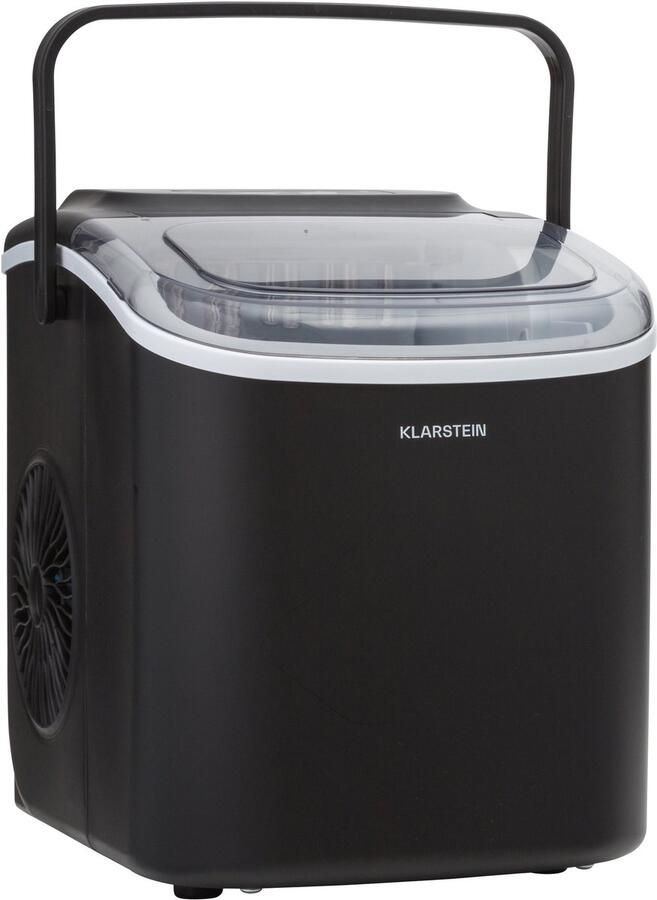 Klarstein ijsblokjesmachine voor thuis kamperen en horeca; snelle mini-ijsblokjesmachine professionele ijsmaker voor grote en kleine ijsblokjes; zelfreinigend; watertank van 1 3 liter; 12 kg ijs in 24 uur IJsmachine voor Bar voor Feest LED - Foto 2