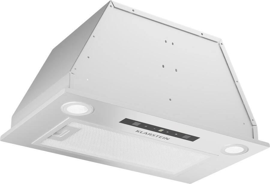 Klarstein Kookplaat afzuigkap afzuiging recirculatie-afzuigkap met Filter LED-verlichting Timer & Touch-bedieningspaneel inbouw-afzuigkap met 439 m³ h Luftstrom Effizienter rvs-Dunstabzug voor Keuken Kookveld Cooktop Hob