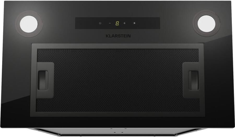 Klarstein Kookplaat afzuigkap afzuiging recirculatie-afzuigkap met Filter LED-verlichting Timer & Touch-bedieningspaneel inbouw-afzuigkap met 439 m³ h Luftstrom Effizienter rvs-Dunstabzug voor Keuken Kookveld Cooktop Hob