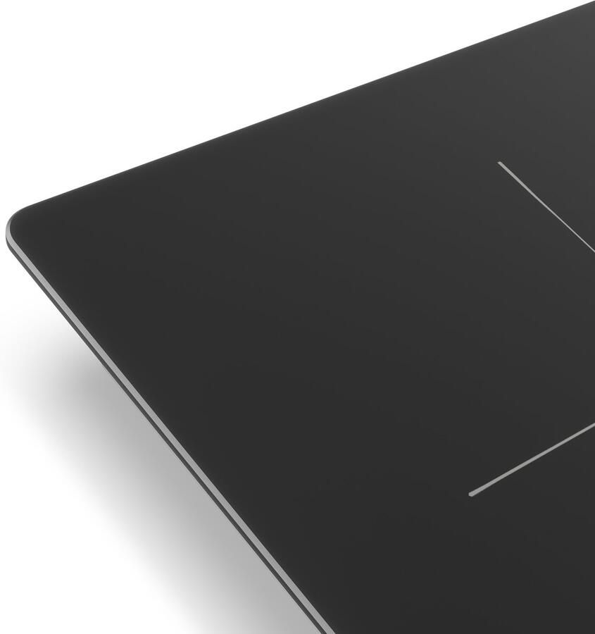 Klarstein PowerGlide inductiekookplaat 60 cm inbouw 4 zones 7400 W boost touchslider timer kinderslot krasvast mat glas restwarmte-indicator inductiekookplaat