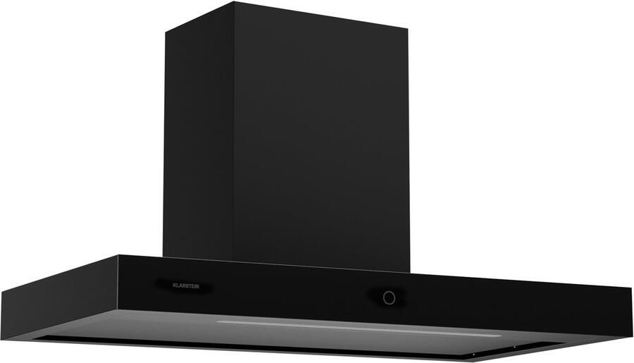 Klarstein SmartEdge afzuigkap WiFi 550 m³ u A+ zwart