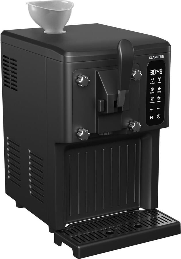 Klarstein SweetSwirl Eismaschine 3 in 1 Für Eiscreme Milchshakes & Smoothies 1 5 L Tank Touch Display Keep Cool Modus Reinigungsfunktion Schwarz – geschikt voor thuisfitness en sportschoolgebruik duurzame constructie eenvoudig te monteren id