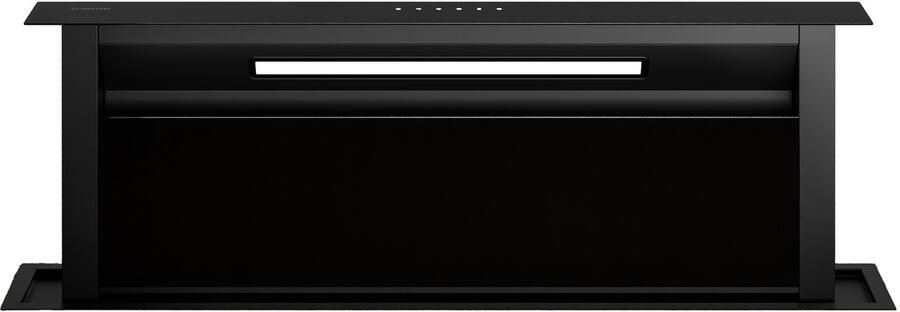 Klarstein Velaire afzuigkap met afzuigventilator 90 cm A++ energiezuinig 906 m³ u luchtstroom touchbediening ledverlichting stille werking vaatwasmachinebestendig filter afzuigkap met afzuigventilator