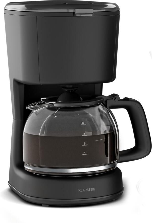 Klarstein Velaire filterkoffiezetapparaat – Moderne koffiemachine 1 25 L voor tot 10 kopjes 900 W snel zetten warmhoudfunctie 30 min bediening met één knop - Foto 2