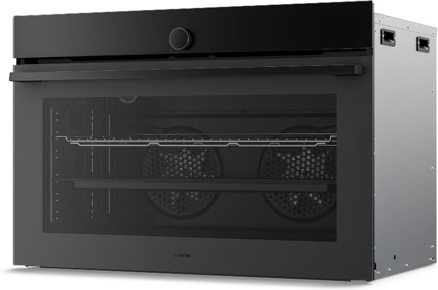 Klarstein Velaire inbouwoven 90 cm 127 l elektrische oven 16 standen digitale bediening geëmailleerde binnenkant timer kinderslot energieklasse A geïntegreerde enkele oven matglazen ontwerp - Foto 3