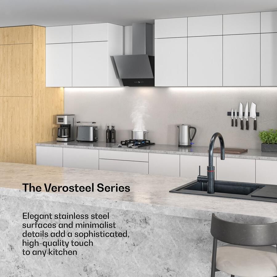 Klarstein Verosteel Filterkoffiemachine – RVS-koffiemachine 1 5 L voor tot 12 kopjes LCD-display warmhoudfunctie 40 min anti-druppelsysteem automatische uitschakeling