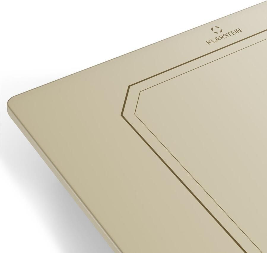 Klarstein Victoria Domino Inductiekookplaat Flexzone Technologie Zelfvoorzienend Inbouwkookplaat 29 Cm 2 Zones 3500 Watt Booster Temperatuuropslag Timer Glaskeramiek Energiezuinig VarioHeating Flexibel Ivoor - Foto 9