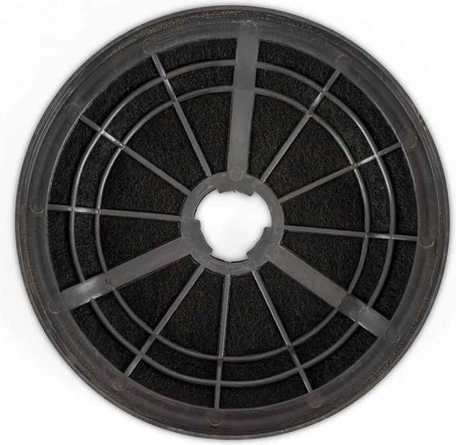 Klarstein Zelda Afzuigkap 60 CM Circulatieset 620M³ H Actieve Koolfilter Aluminium