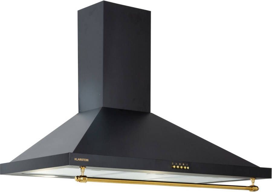 Klarstein Dunstabzugshaube 90cm Abluft Dunstabzugshaube met RGB LEDs Leistungsstarke Abzugshaube Leise 591 5 m³ h Luftstrom Wandhaube met Aluminium Fettfilter & 3 Leistungsstufen Dunstabzug 90 cm – geschikt voor thuisfitness en sportschoolgebrui - Foto 2