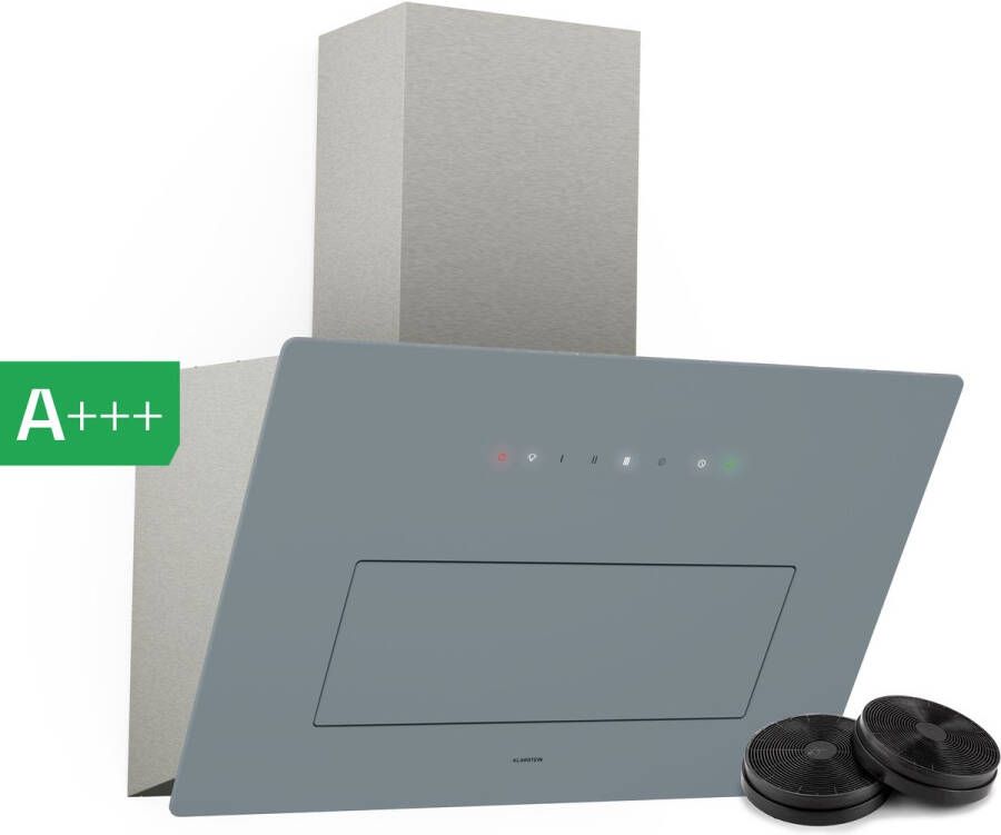 Klarstein Sleekair Afzuigkap – 60 Cm Wandkap 686 M³ H Luchtstroom A++ Energie-Efficiëntie Touch-Bedieningspaneel Led-Verlichting 2700–6500 K Luchtafvoer & Recirculatie Roestvrij Staal