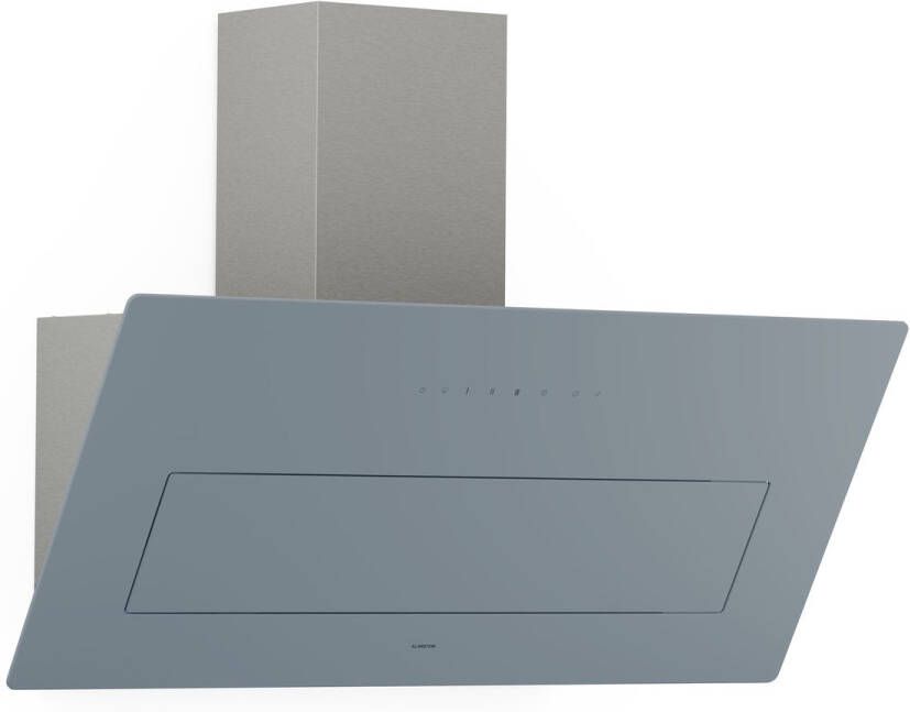 Klarstein Sleekair Afzuigkap – 90 Cm Wandkap 718 M³ H A++ Energie-Efficiëntie Touch-Bediening Led-Verlichting 2700–6500 K Dubbele Ventilatie Roestvrij Staal
