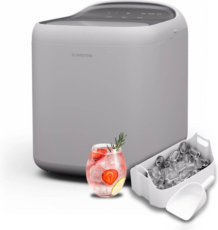 Klarstein Sparkice Ijsblokjesmachine 2 Modi Automatische reiniging 15 kg per 24 uur Wit