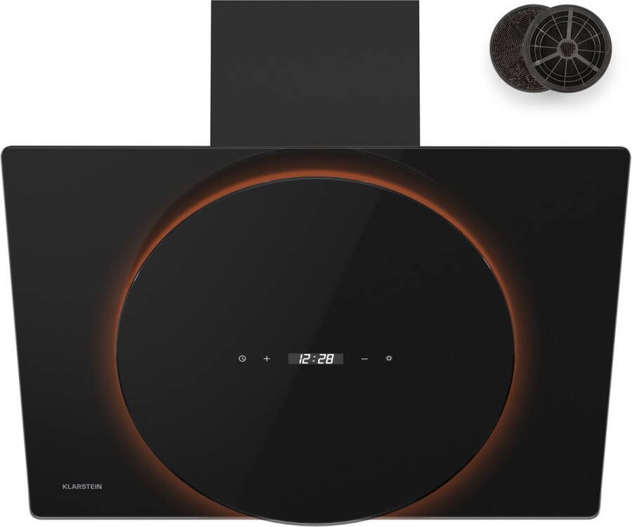 Klarstein Total Eclipse afzuigkap LED touch afvoerlucht recirculatie