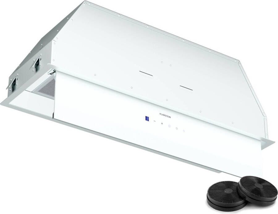 Klarstein Ventimate Afzuigkap 85 cm Touch Afvoer recirculatie Wit