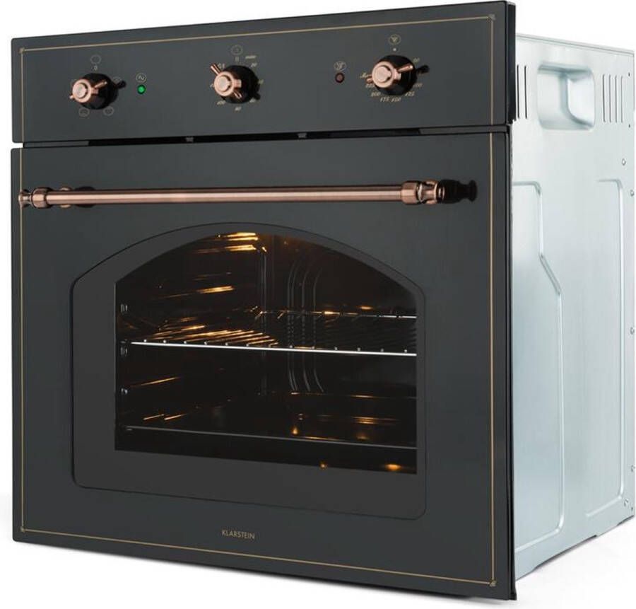 Klarstein Vilhelmine Inbouwoven 55 Liter Energie-efficiëntieklasse A Zwart - Foto 2