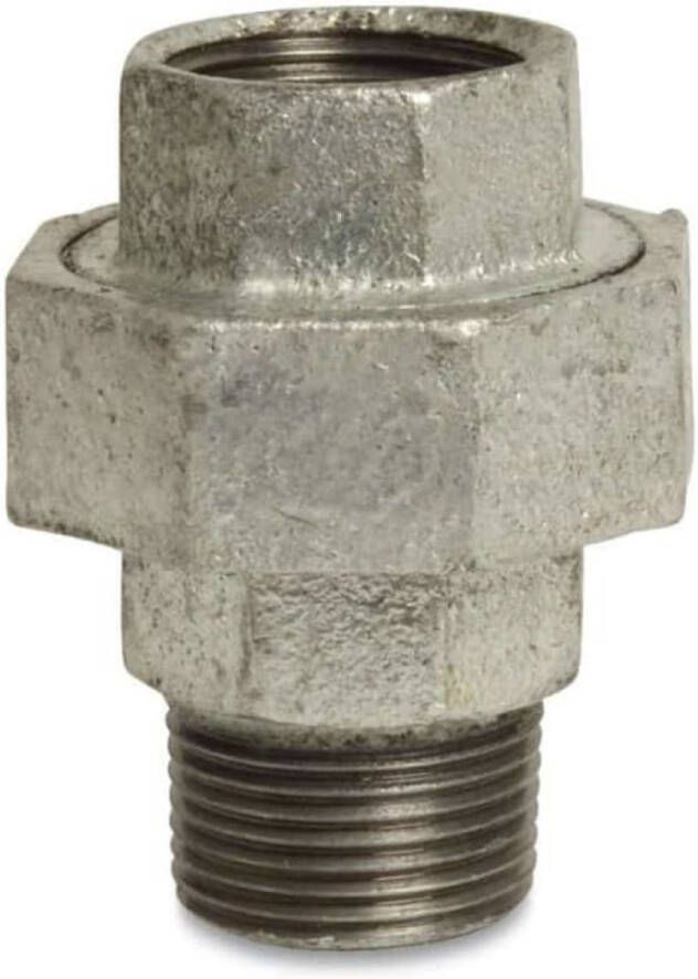 Klasebo Draadfitting Gietijzer Muurplaat 90° 1 2 IG x 1 2 IG
