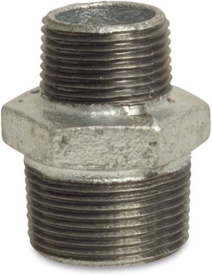Klasebo Draadfitting Gietijzer Reductienippel 2 AG x 1 2 AG