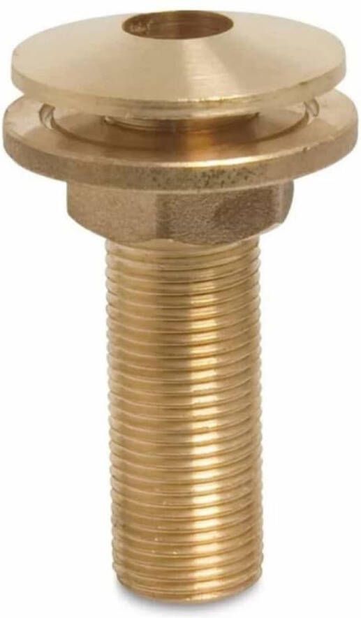 Klasebo Draadfitting Messing Doorvoer 3 4 AG