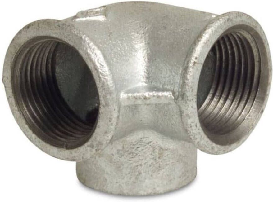 Klasebo Gegalvaniseerde Draadfitting Tempergiet Winkelstuk 1 inch