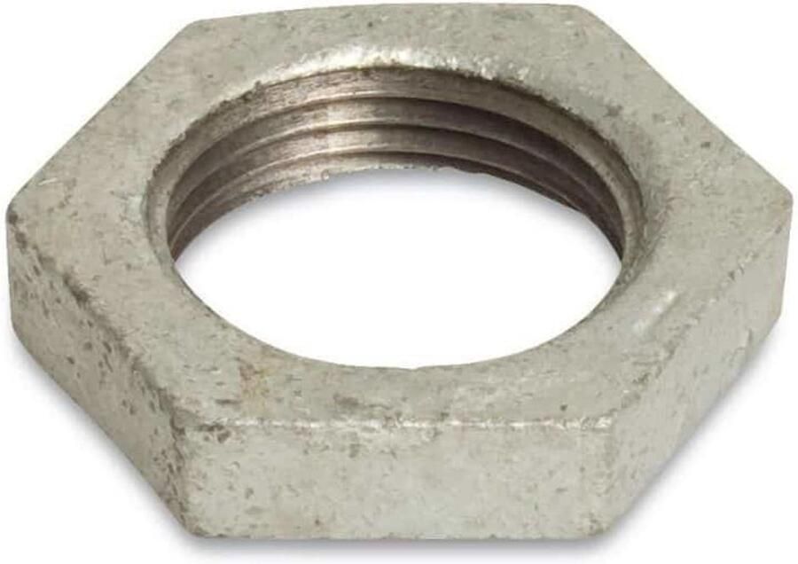 Klasebo Draadfitting Gietijzer Contramoer met Verdieping 1 4 IG