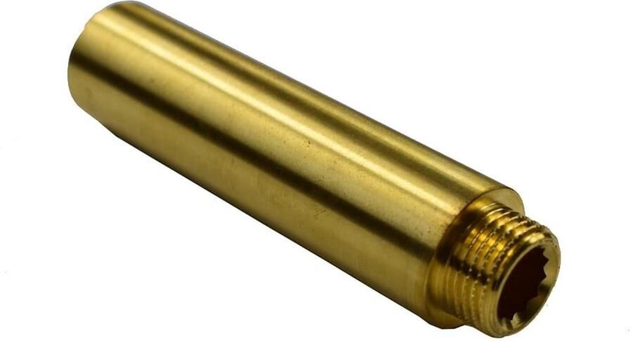 Klasebo Draadfitting Messing Kraanverlenging 3 4 AG x 3 4 IG 100 mm