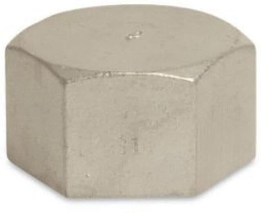 Klasebo Draadfitting RVS Kap 1 2 IG 10bar