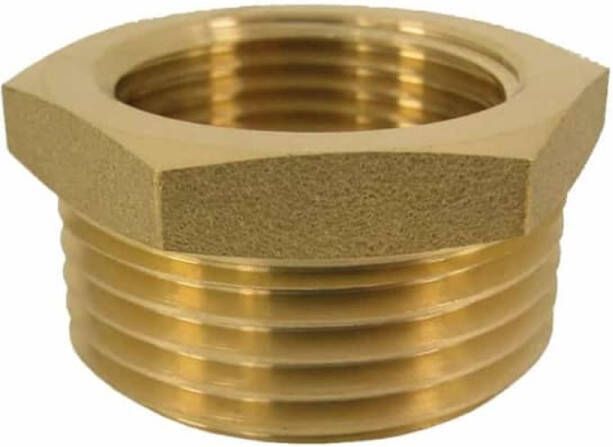 Klasebo Messing Reductiestuk 2 AG x 3 4 IG Draadfitting Messing