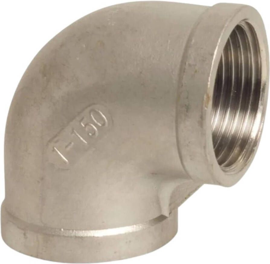 Klasebo RVS Winkel 90 Graden 3 8 Binnendraad V4A