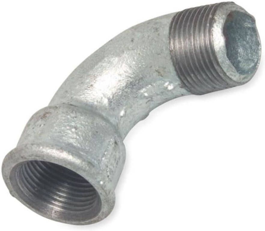 Klasebo Tempergiet bocht 90 graden 1 2 draadfitting