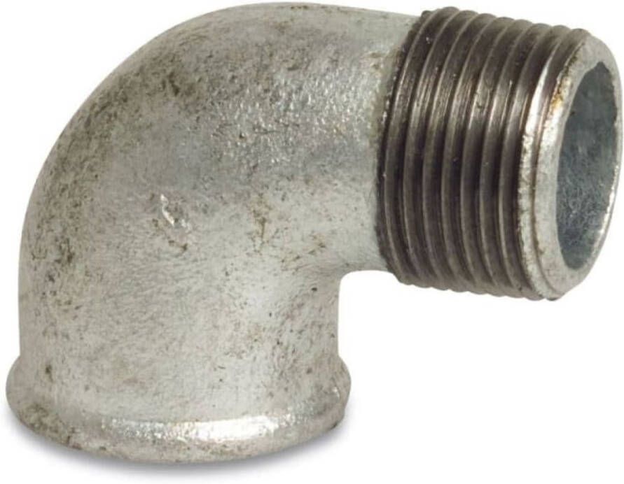 Klasebo Tempergiet Draadfitting Hoek 90° 1 4 Boni-Shop