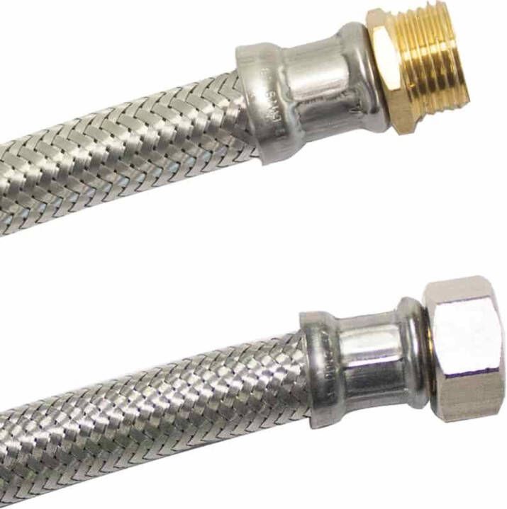 Klasebo Waterslang 3 4 inch Flexibele RVS drinkwaterslang DVGW gekeurd