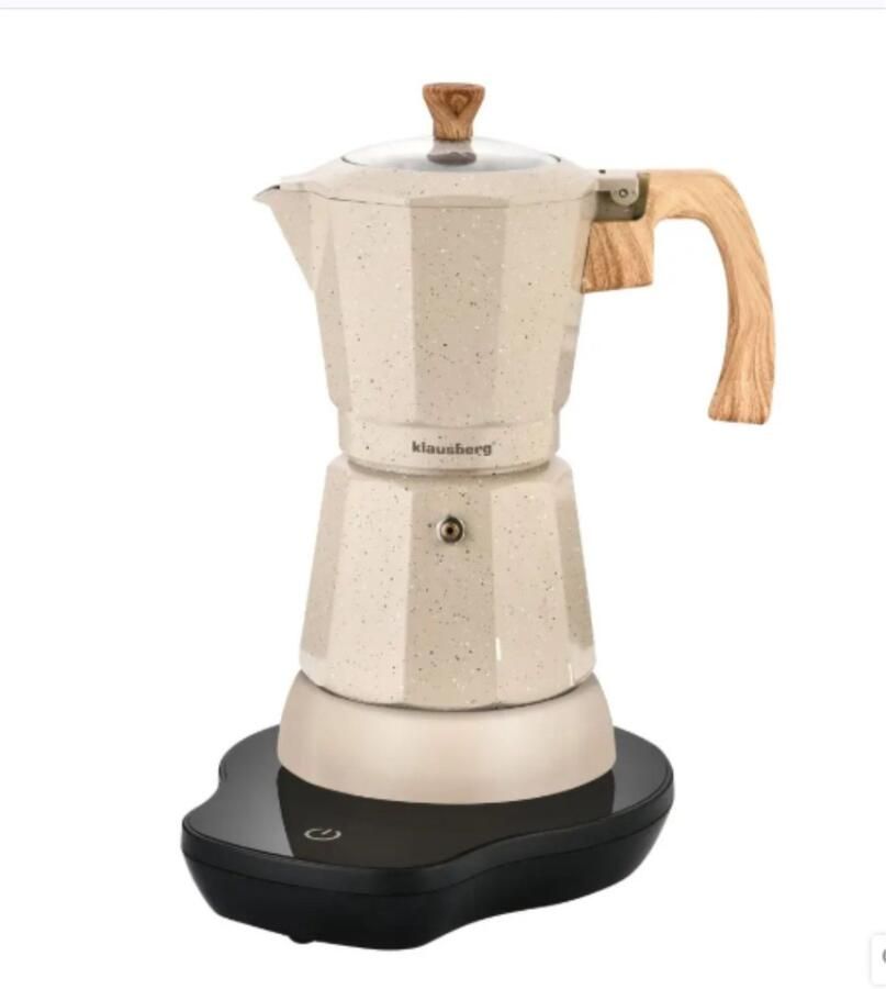 KLAUSBERG Espresso Koffiemaker 300 ml – 500 W – KB-7999 Beige