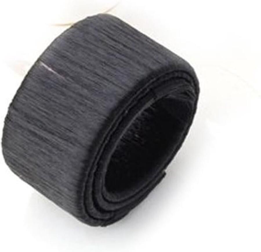 Knot maker 2 stuks zwart eenvoudig te gebruiken voor perfecte haarknot m-winkel