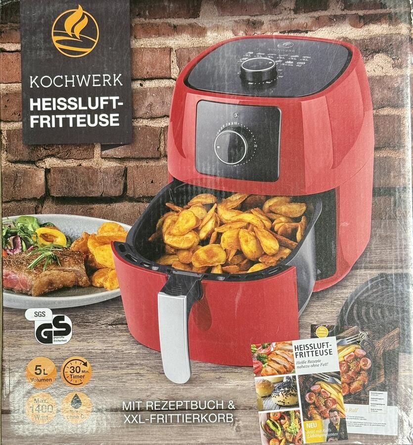 Kochwerk Heteluchtfriteuse Hetelucht oven Grill Friteuse