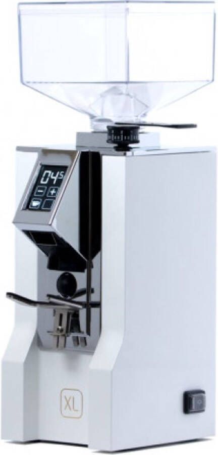 Koepoort Koffie Eureka Mignon ORO XL koffiemolen wit chroom met 250 gram Koepoort Koffie koffiebonen