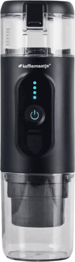 Koffiemaatje XL 125 ml Compacte Draagbare Koffiemachine Espressomachine Matt Zwart Portable Reizen Onderweg Elektrisch Oplaadbaar Snoerloos Volautomatisch Koffiecups Filterkoffie 12V Verwarmingselement - Foto 3