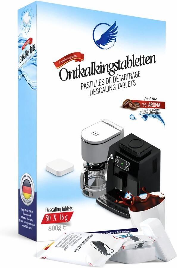 Koffiemachinereiniger Koffiemachine Ontkalkingstabletten 15 stuks Universele ontkalkingstablet Jura Siemens Krups Philips Geschikt